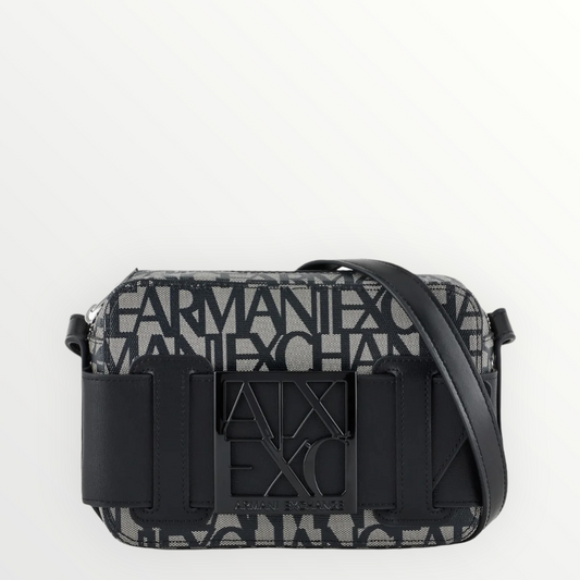 Armani exchange camera case logo bicolor
