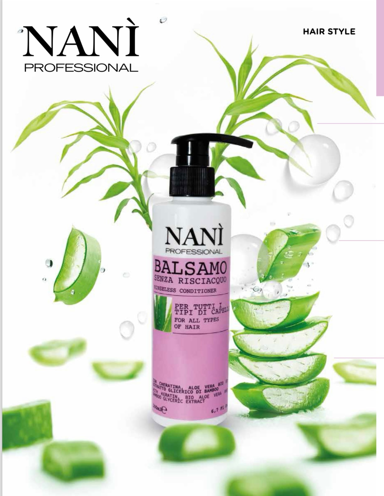 Nanì professional balsamo senza risciacquo