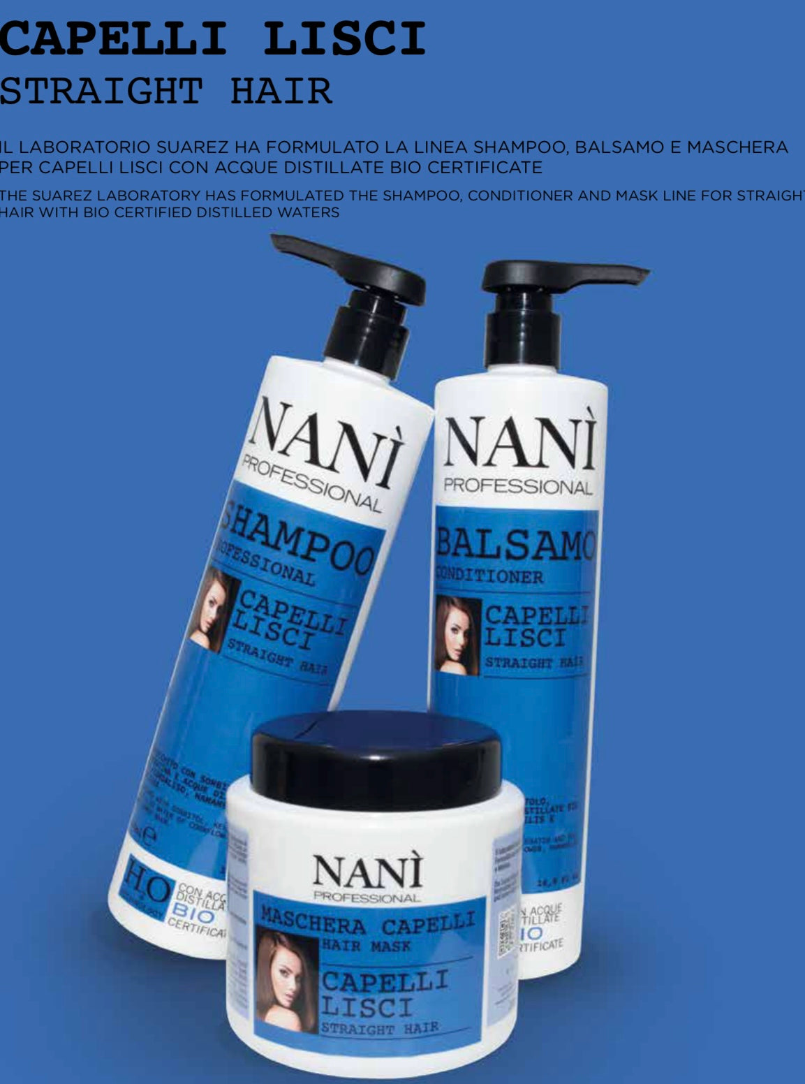 Nanì professional Maschera capelli Lisci