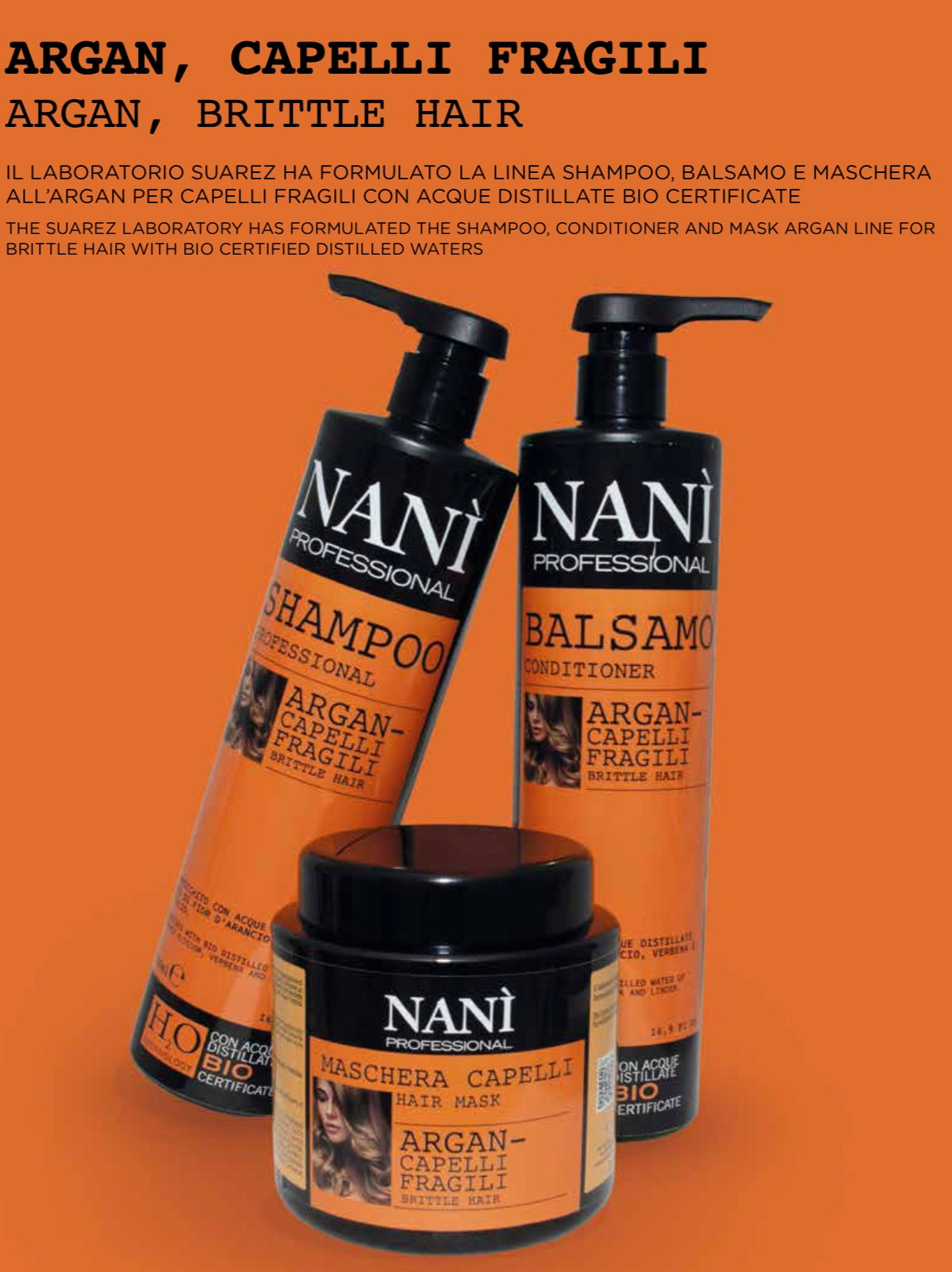 Nanì professional Shampoo Argan