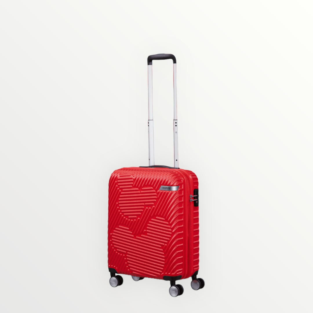 American Tourister cabina 4W Mickey Clouds Red