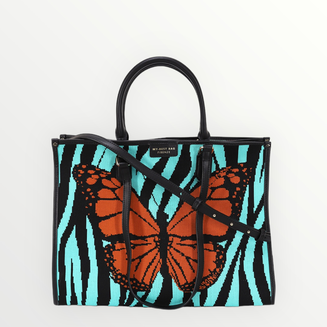 My best bag Firenze Butterfly Acquamarina