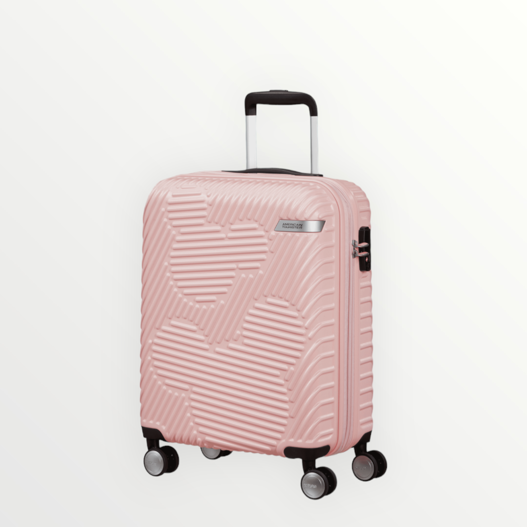 American Tourister cabina 4W Mickey Clouds Rosa