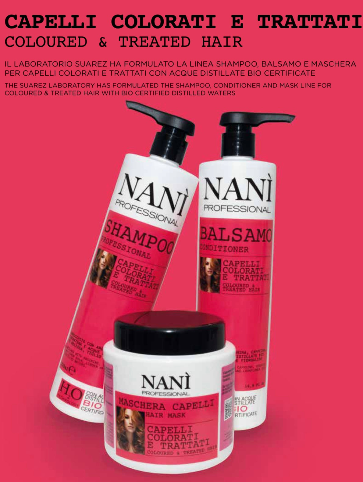 Nanì professional Balsamo Capelli Trattati e Colorati