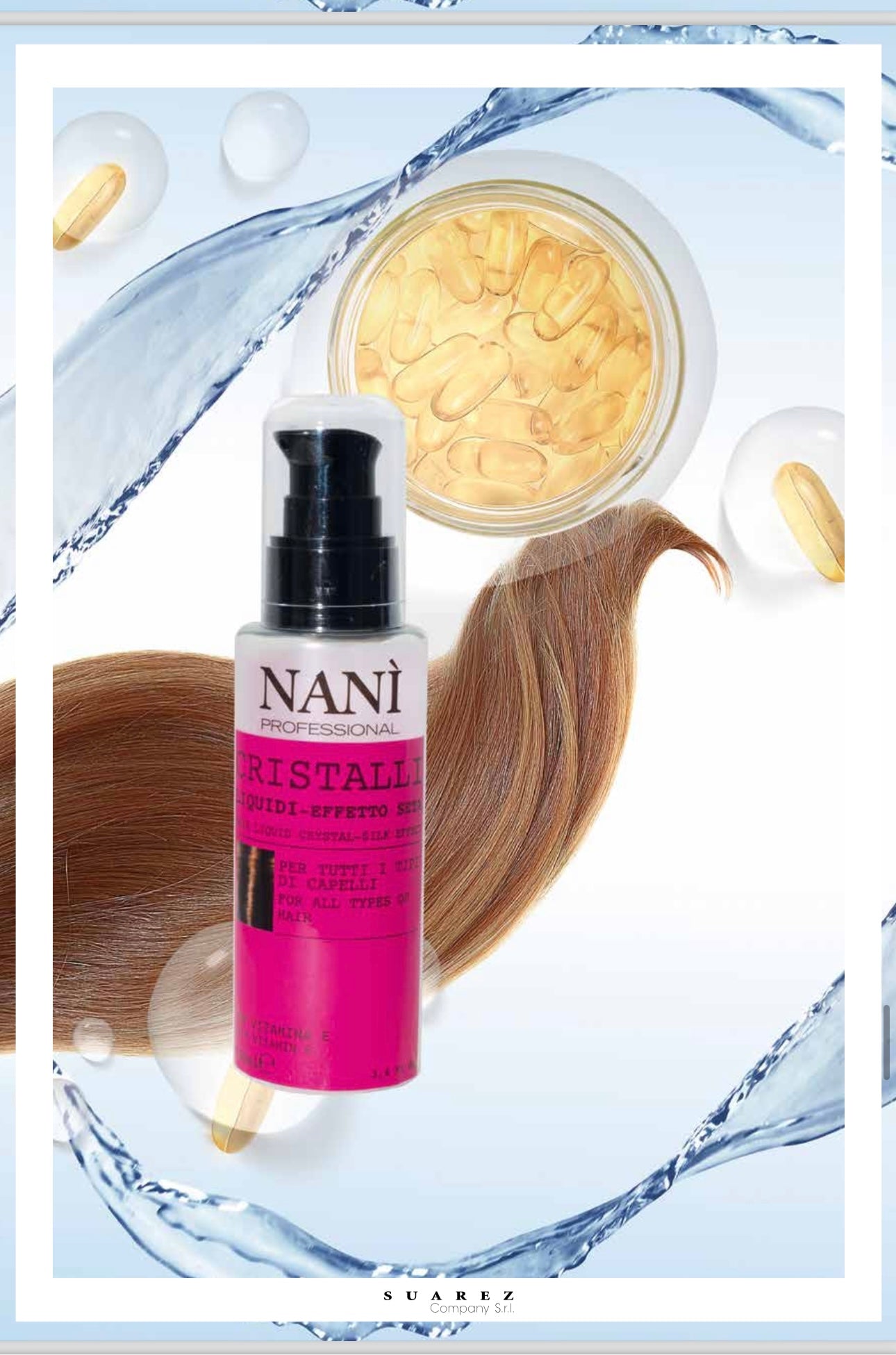 Nanì professional cristalli liquidi 100ml Effetto seta