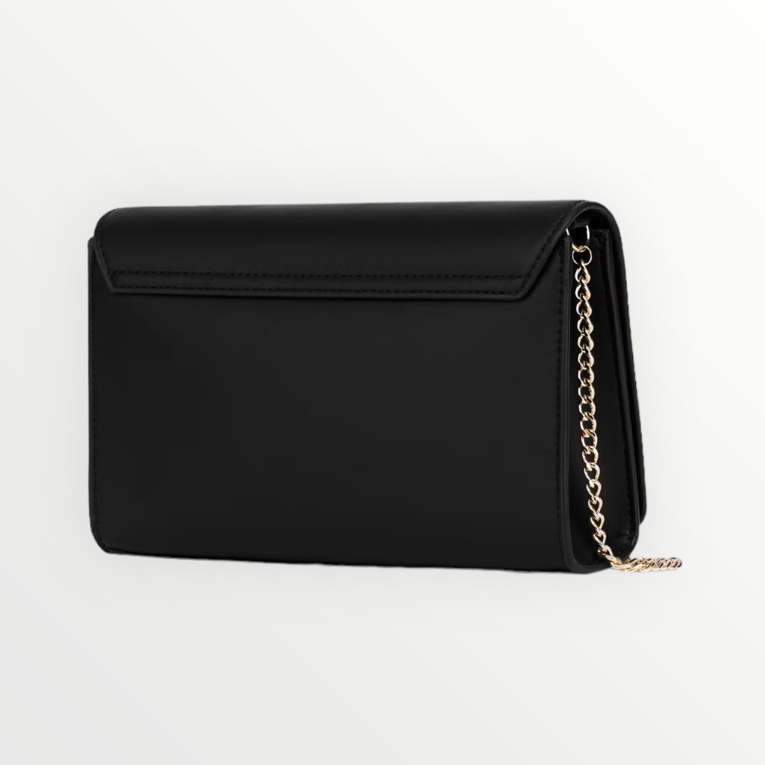 Moschino pattina scritta corsivo Nero