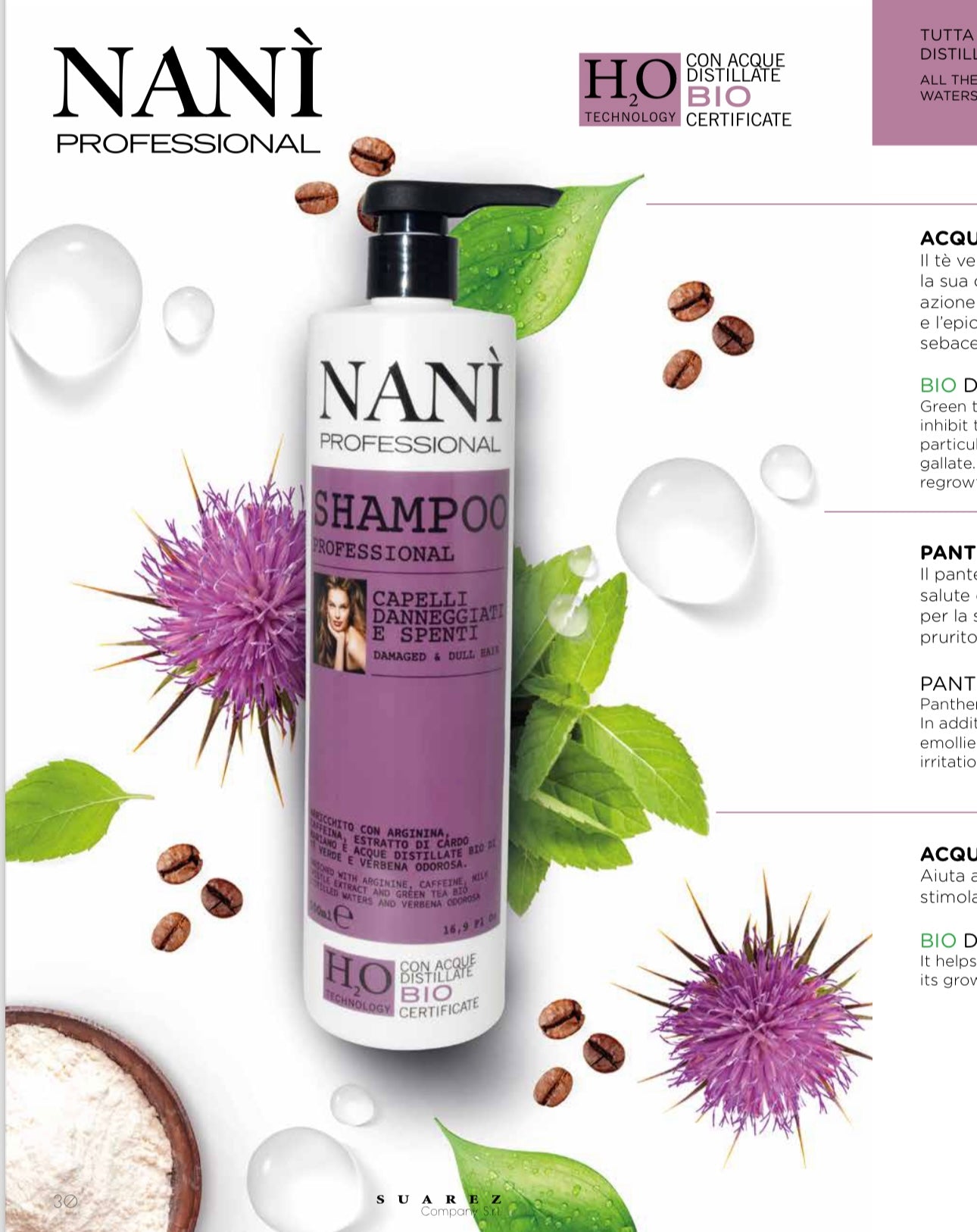 Nanì professional Shampoo Capelli danneggiati e spenti