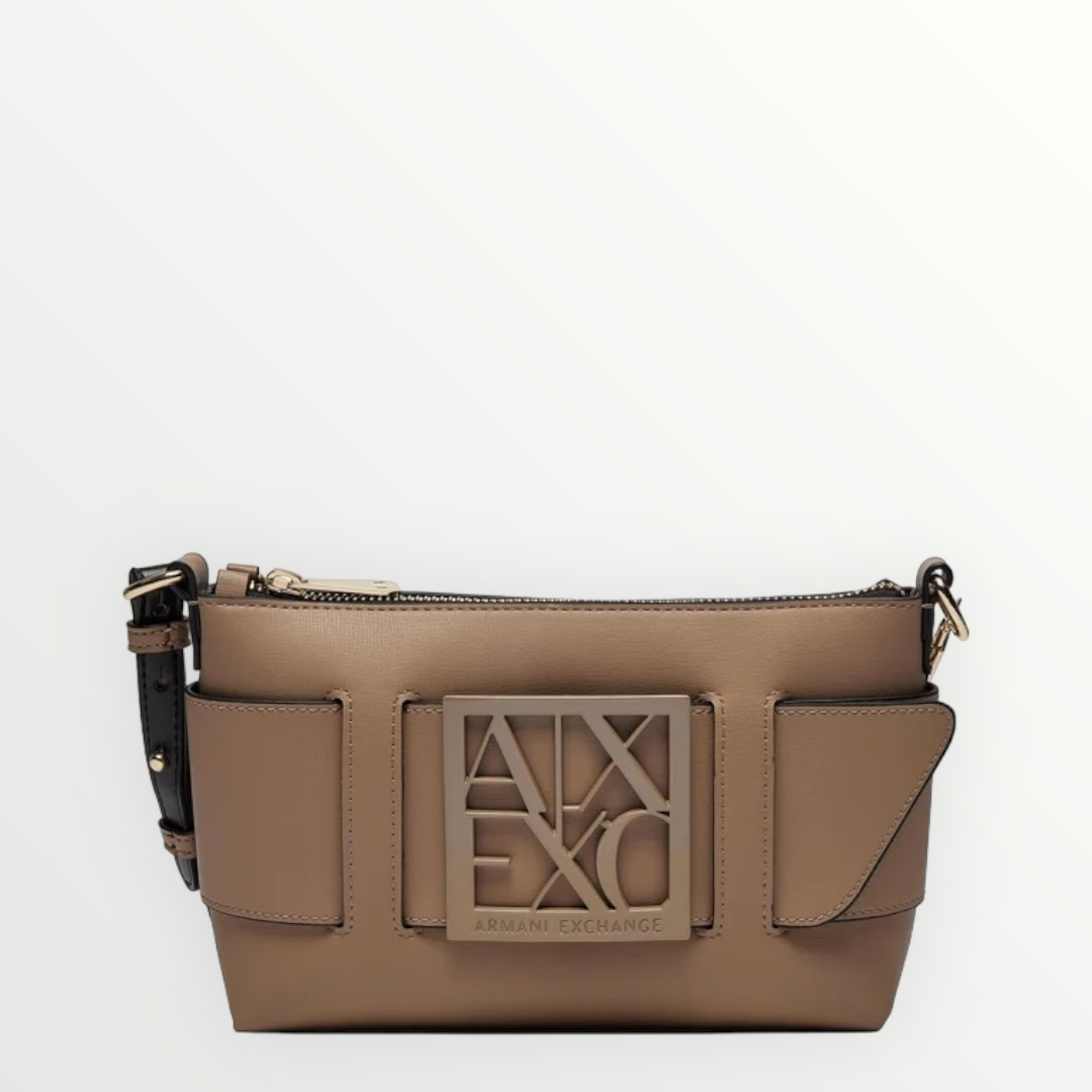 Armani exchange sottospalla barchetta taupe