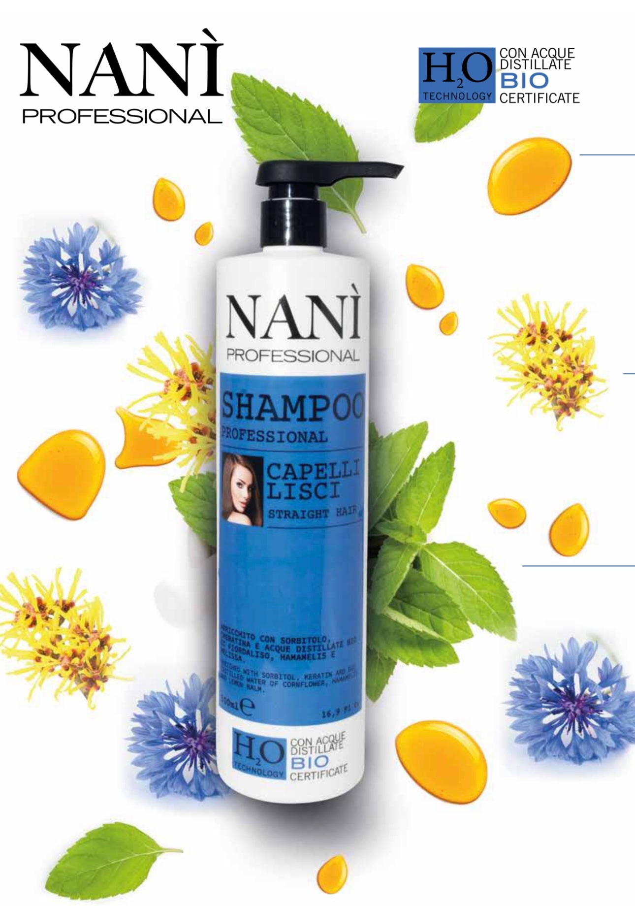 Nanì professional Shampoo Capelli lisci