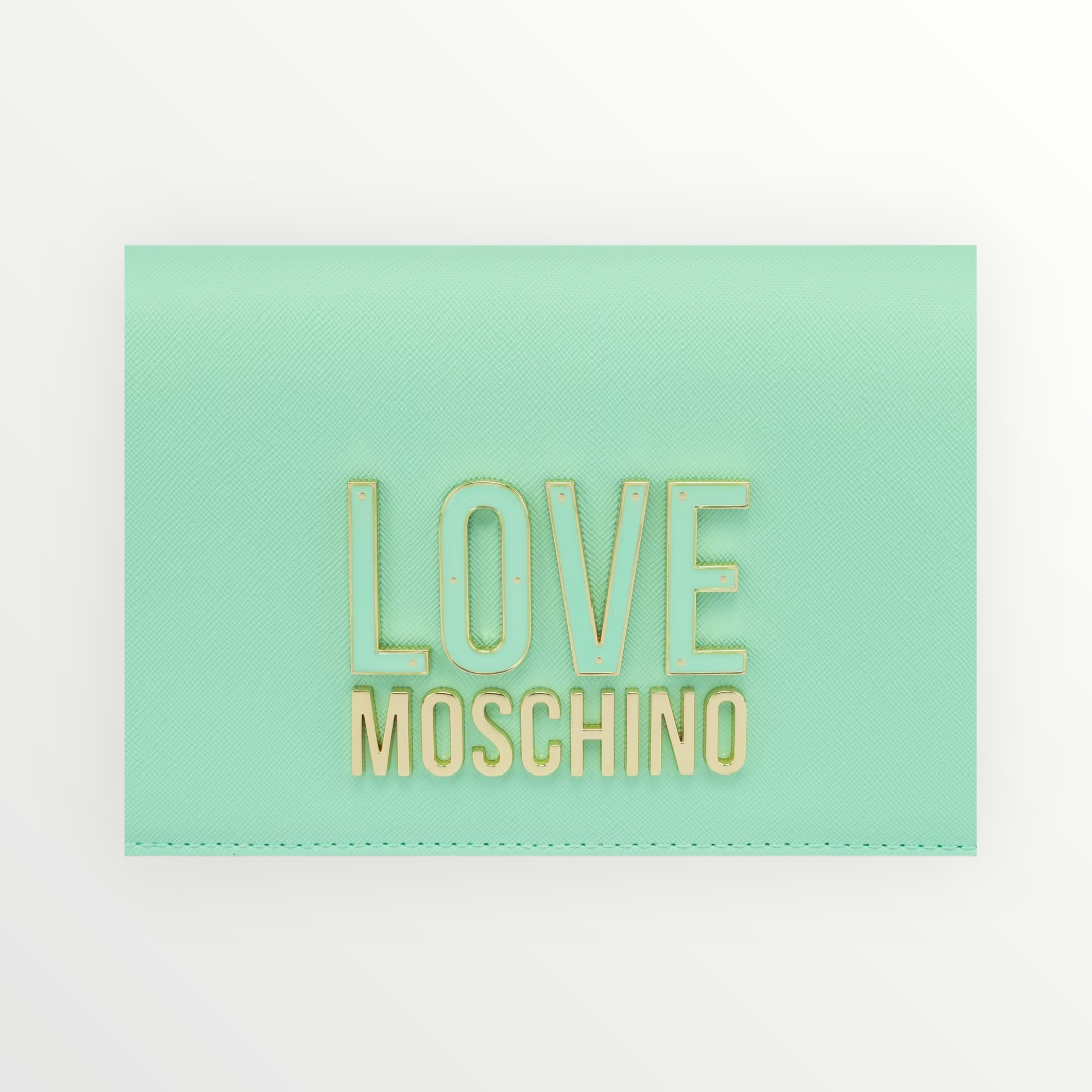 Moschino pattina saffiano Tiffany