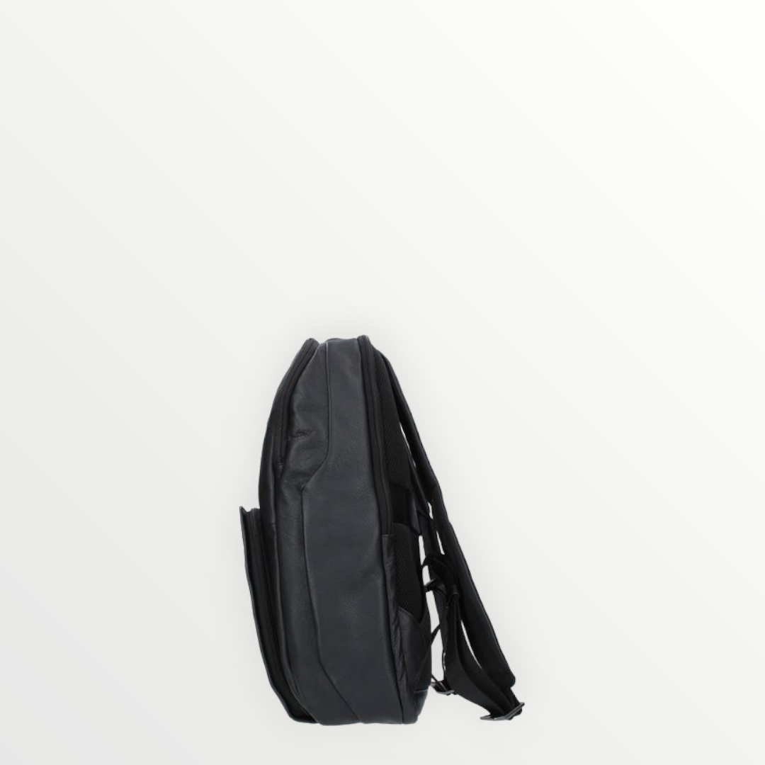 PIQUADRO Akron Zaino Slim Pelle Nero