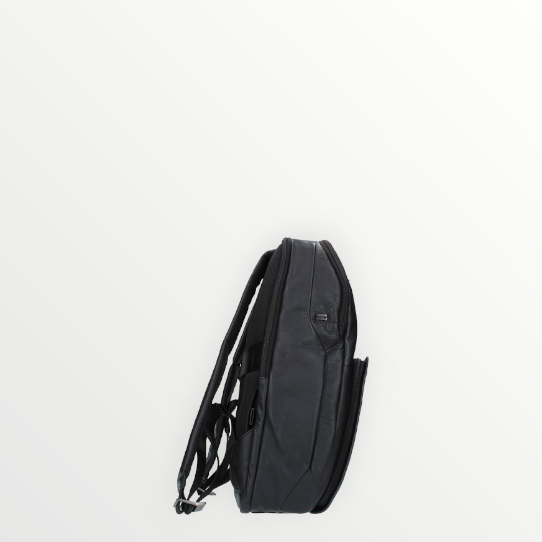 PIQUADRO Akron Zaino Slim Pelle Nero