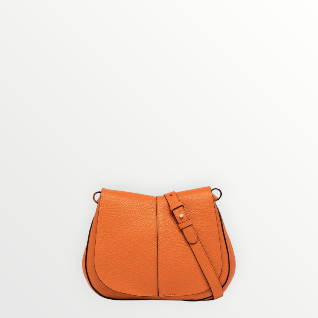 GIANNI CHIARINI Tracolla Helena Round Flame Orange