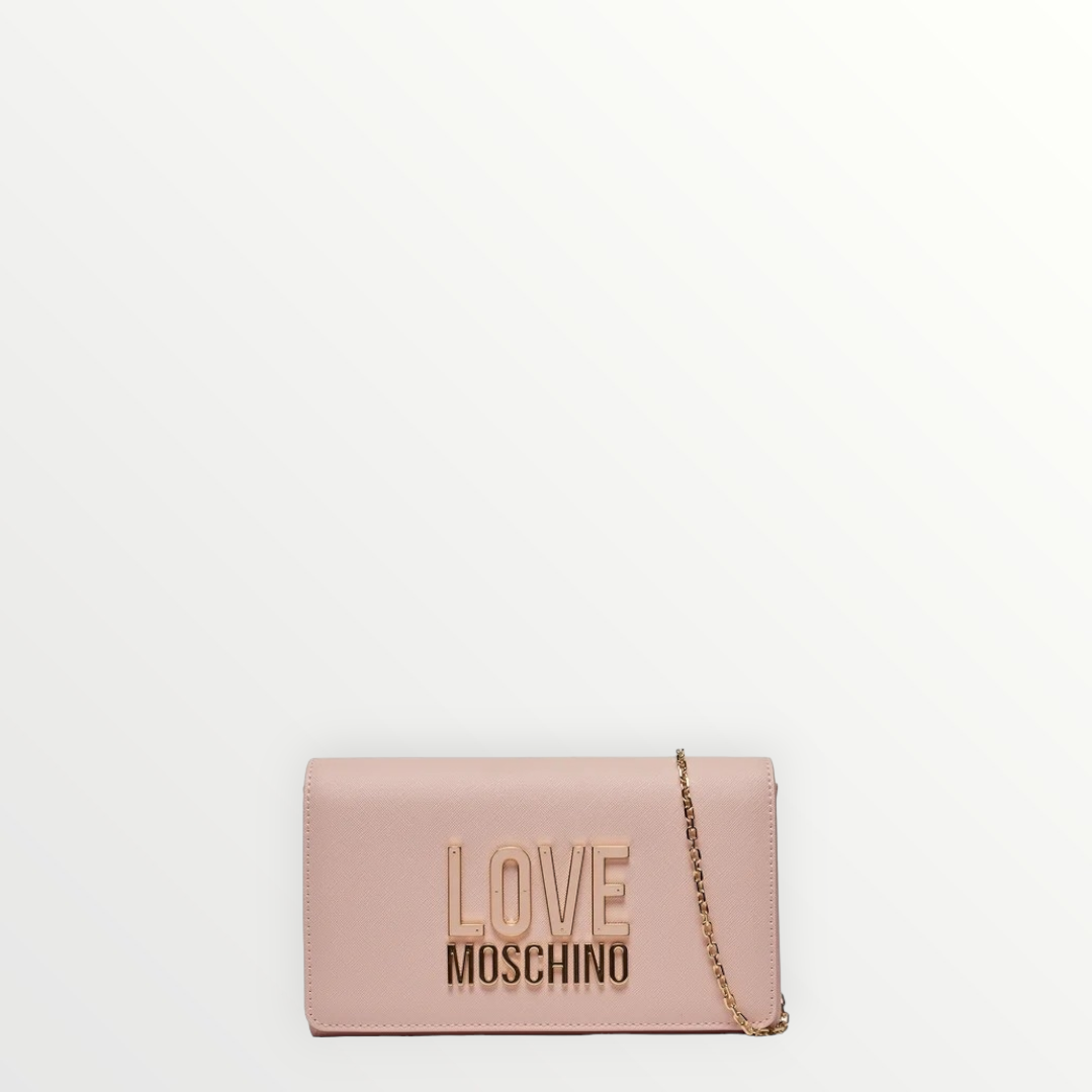 LOVE MOSCHINO SS24 Pattina  Saffiano Cipria