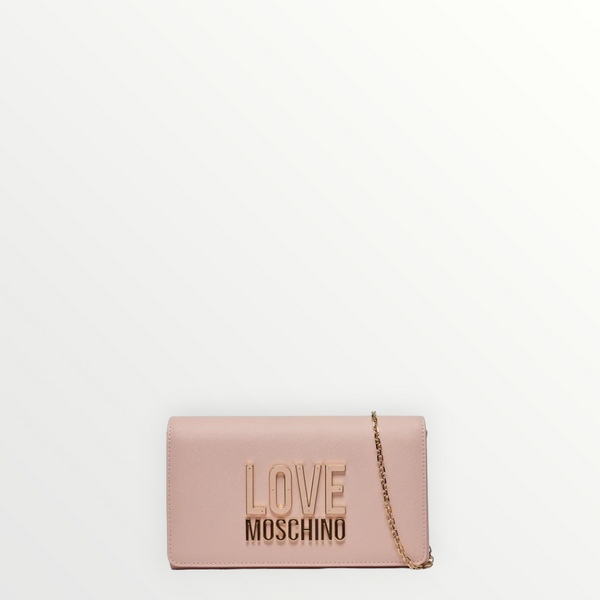 LOVE MOSCHINO SS24 Pattina  Saffiano Cipria