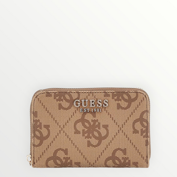 GUESS SS24 P.Foglio Medium Logo Latte