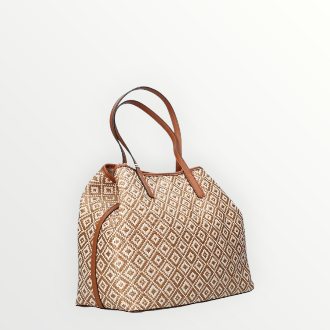 GUESS Borsa Vikky II Cognac