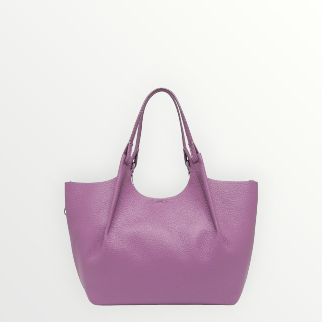 GIANNI CHIARINI Borsa Dua Argyle Purple-Sabbia