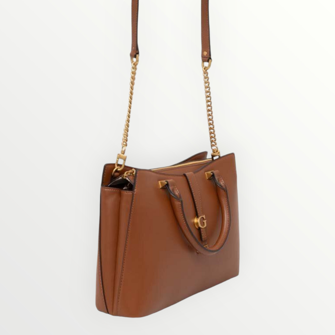 GUESS Borsa Kuba Cognac