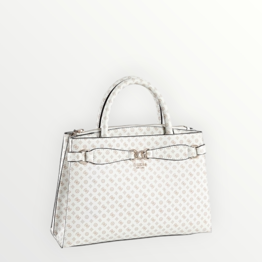 GUESS Borsa Arlena Logo White Logo