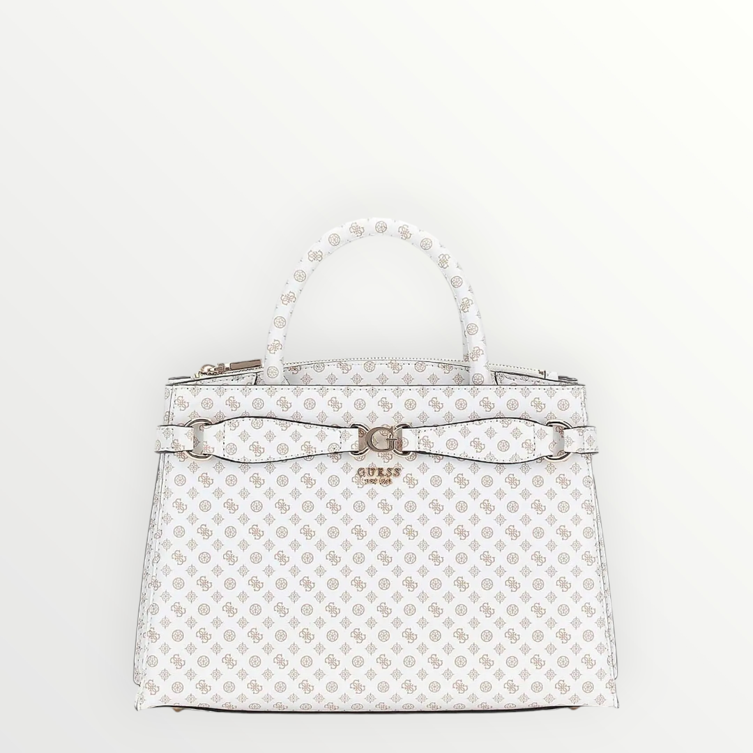 GUESS Borsa Arlena Logo White Logo