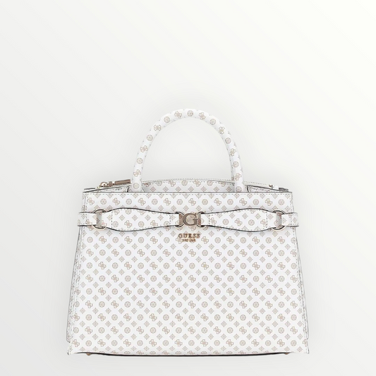 GUESS Borsa Arlena Logo White Logo