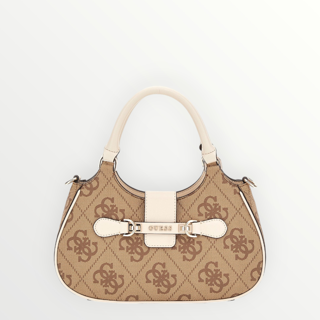 GUESS Tracolla Nolana Latte Logo/Bone