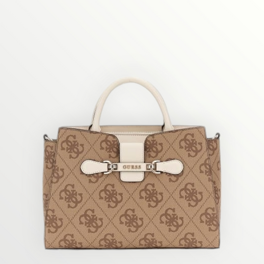 GUESS Borsa Nolana Latte Logo/Bone