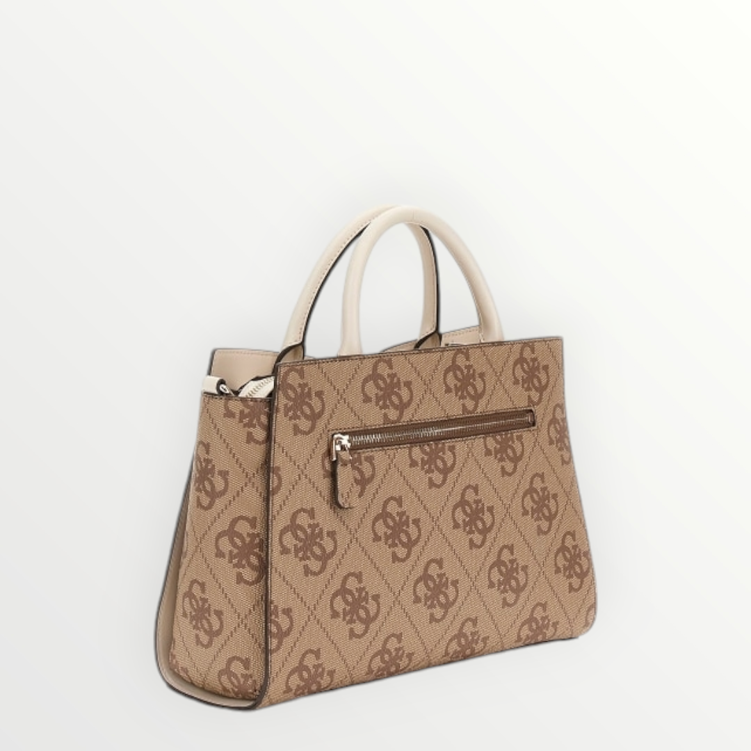 GUESS Borsa Nolana Latte Logo/Bone