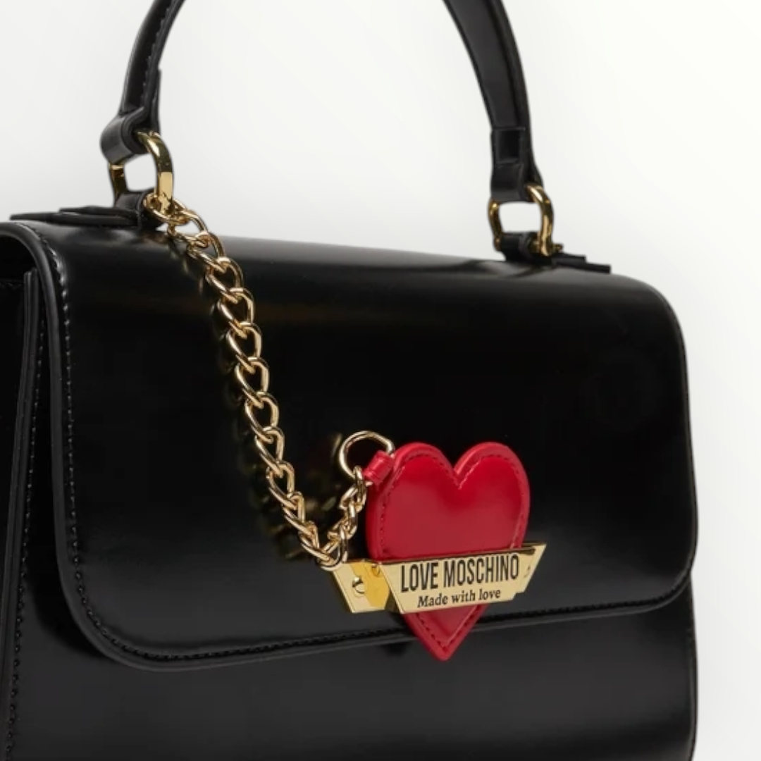 LOVE MOSCHINO Patta Rigida Nera