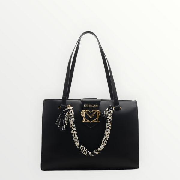 LOVE MOSCHINO Shopper Foulard Nera