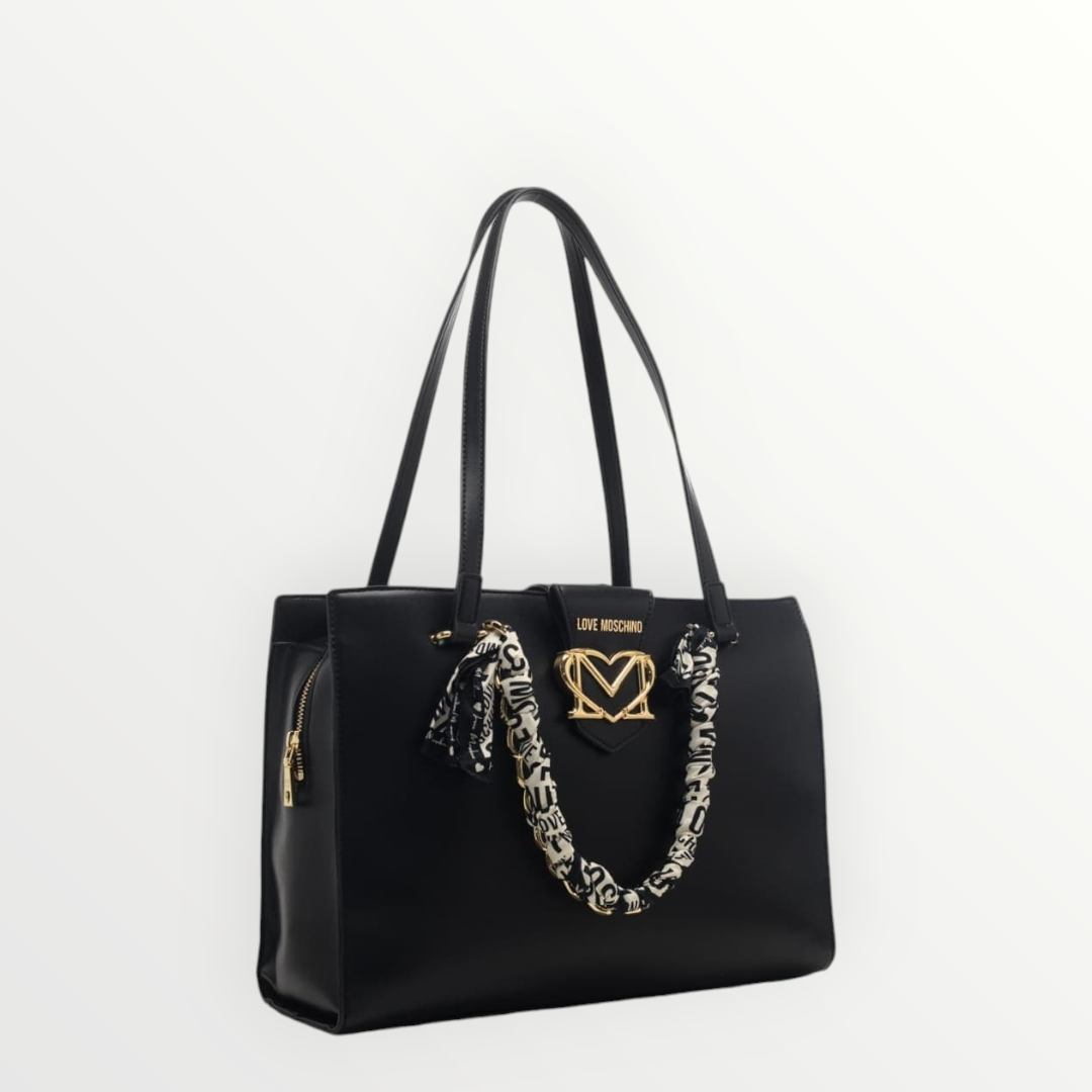 LOVE MOSCHINO Shopper Foulard Nera