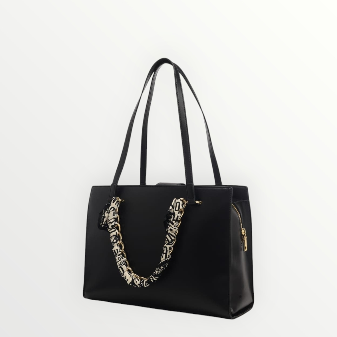 LOVE MOSCHINO Shopper Foulard Nera