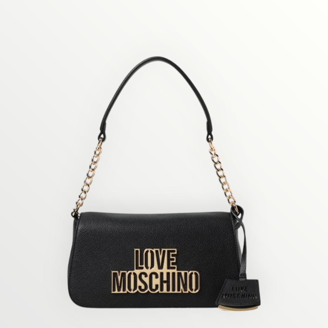 LOVE MOSCHINO Patta Logo Piastra Nera