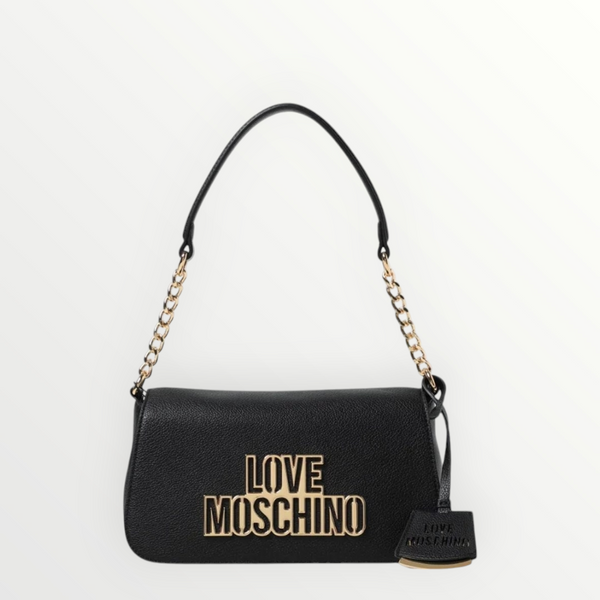 LOVE MOSCHINO Patta Logo Piastra Nera