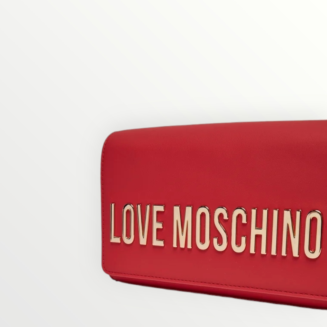 LOVE MOSCHINO Pattina Scritta Rosso