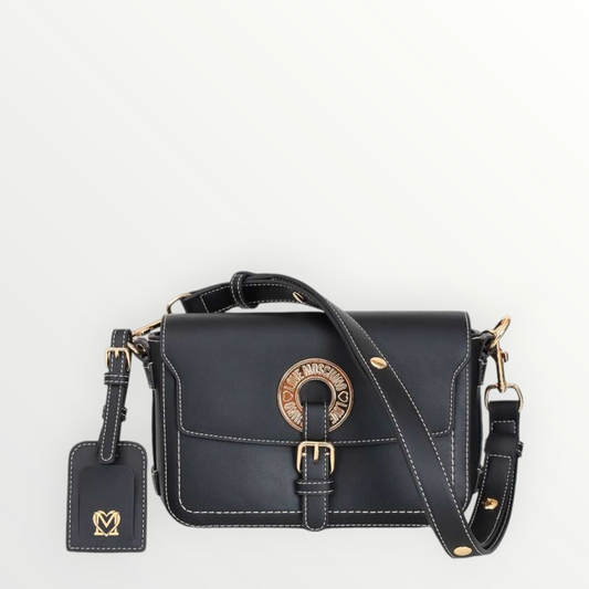 LOVE MOSCHINO Patta Medium Anello Nera