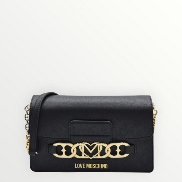 LOVE MOSCHINO Patta Medium Logo Nera