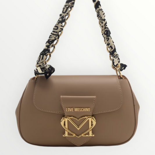 LOVE MOSCHINO Patta Morbida Logo Crema