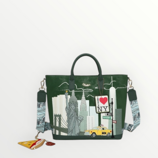 VENDULA LONDON New York City Cats & Corgis Tote