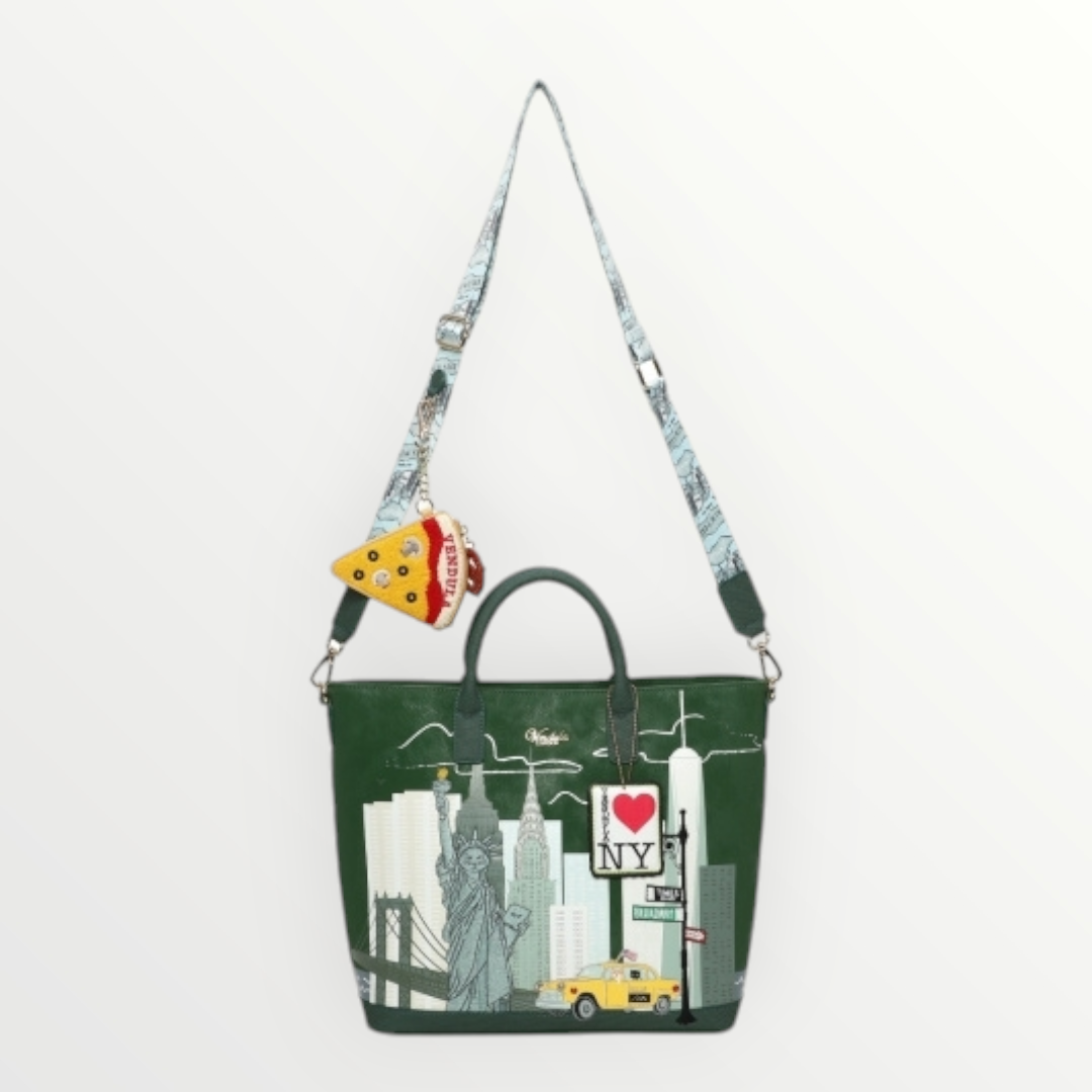 VENDULA LONDON New York City Cats & Corgis Tote