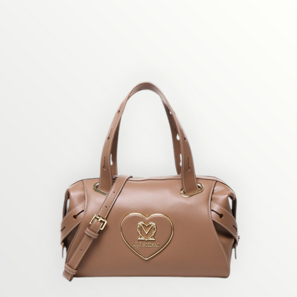 LOVE MOSCHINO Baule Morbido Taupe