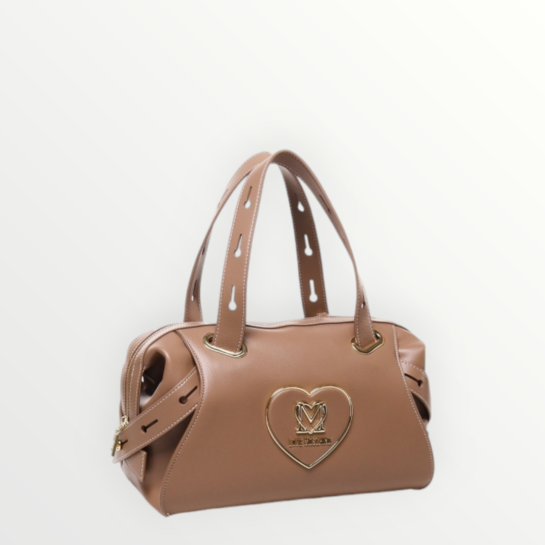 LOVE MOSCHINO Baule Morbido Taupe