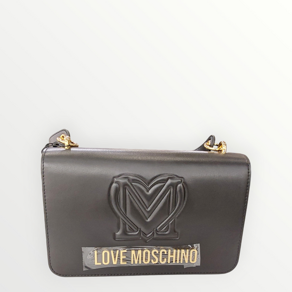 LOVE MOSCHINO Patta con Zip Nera