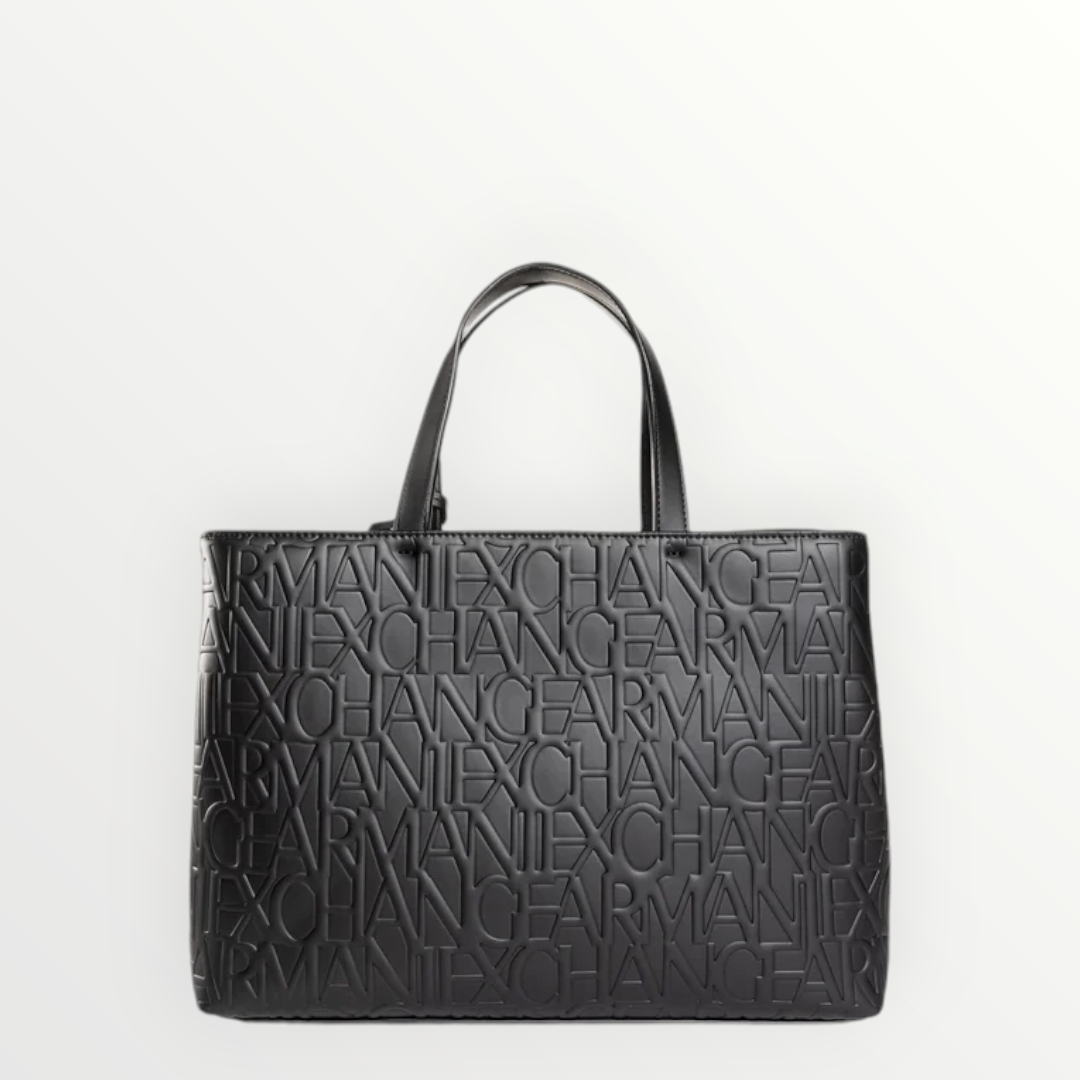 ARMANI EXCHANGE Baule Logo Nero