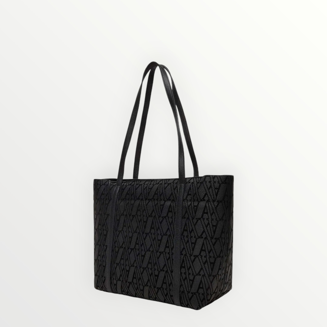 ARMANI EXCHANGE Shopper Logo Nero