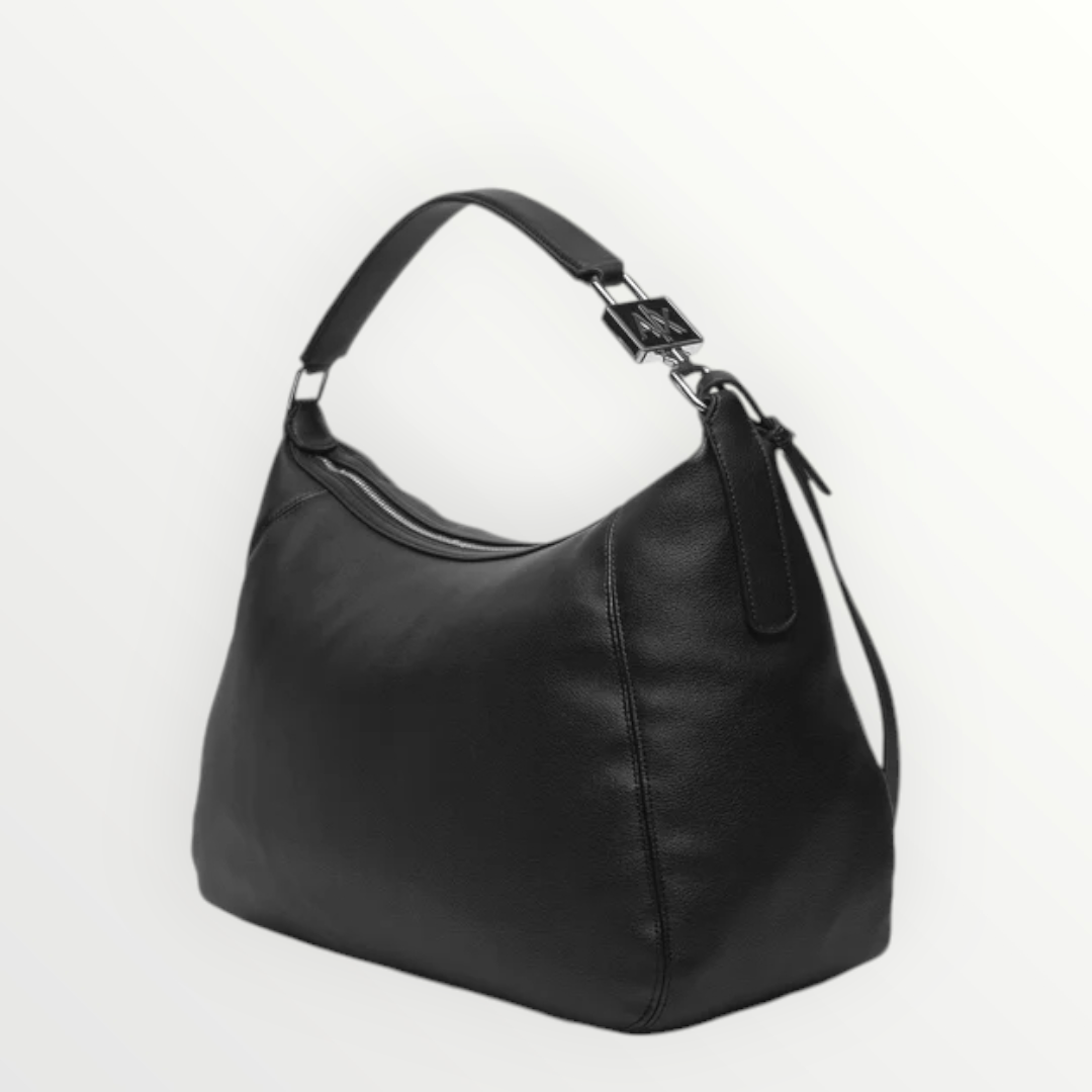 ARMANI EXCHANGE Hobo Morbida Nera