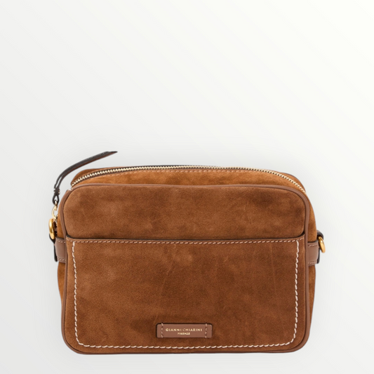 GIANNI CHIARINI Borsa Nina Cognac