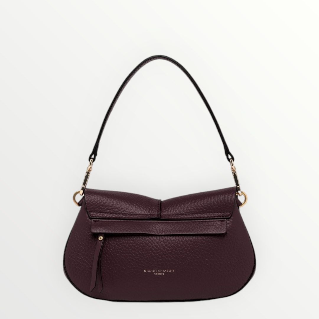 GIANNI CHIARINI Borsa Helena Round Plum