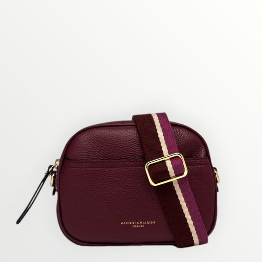 GIANNI CHIARINI Camera Case Nina Red Beet